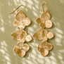 Hydrangea Drop Earrings by Michael Michaud